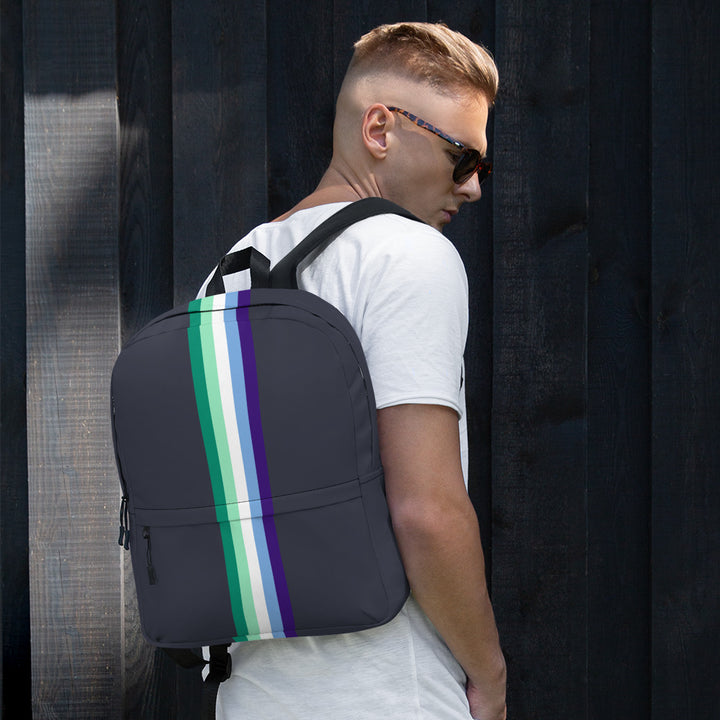 Gay Men's Pride Stripe Backpack The Rainbow Stores