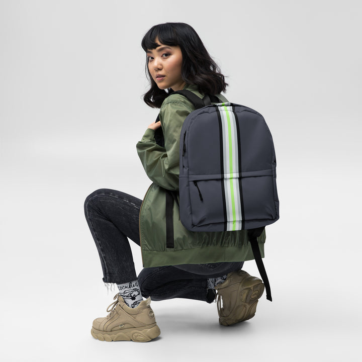 Agender Pride Stripe Backpack The Rainbow Stores