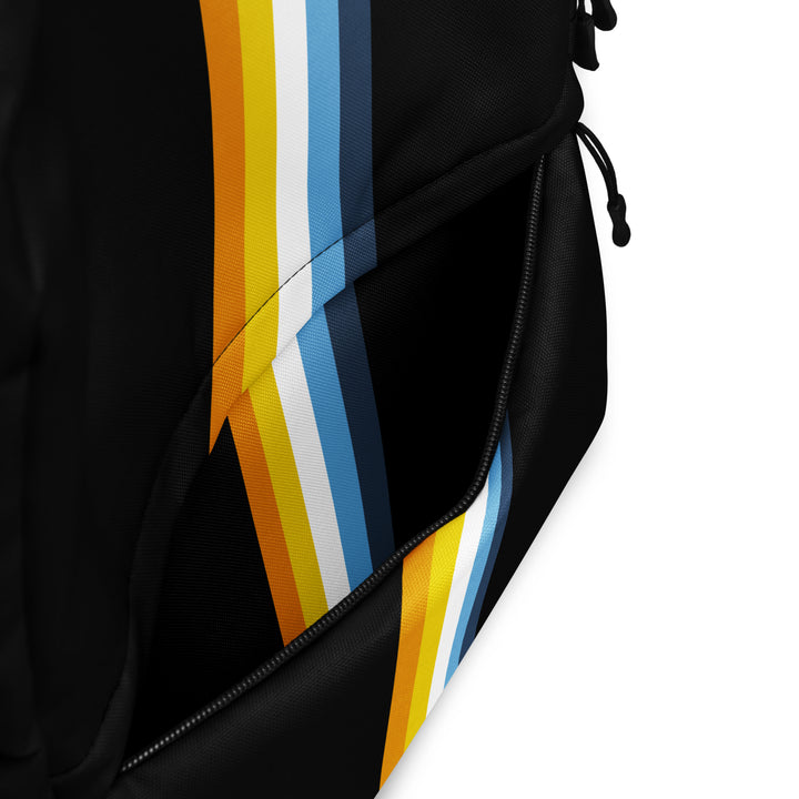 AroAce Pride Stripe Backpack Bags The Rainbow Stores