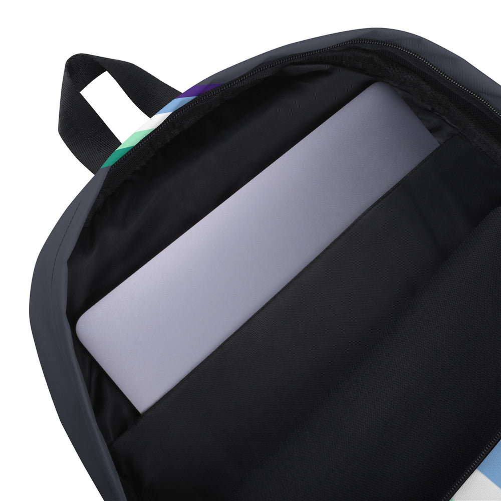 Gay Men's Pride Stripe Backpack The Rainbow Stores