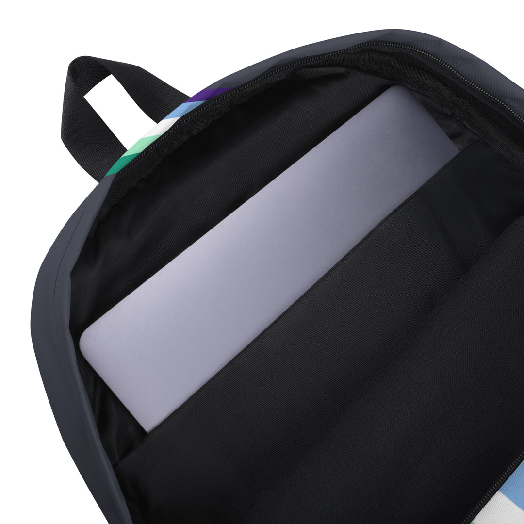 Gay Men's Pride Stripe Backpack The Rainbow Stores