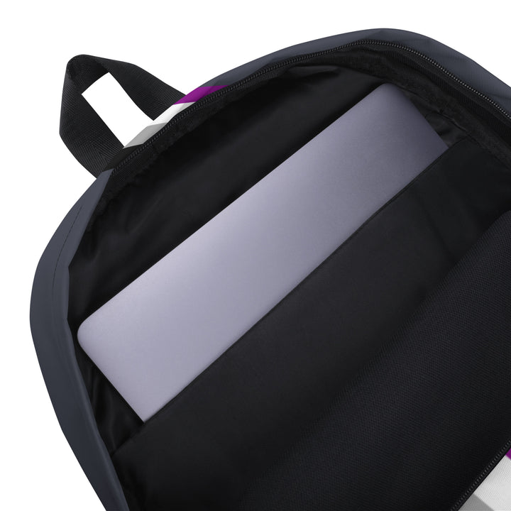 Asexual Pride Stripe Backpack The Rainbow Stores
