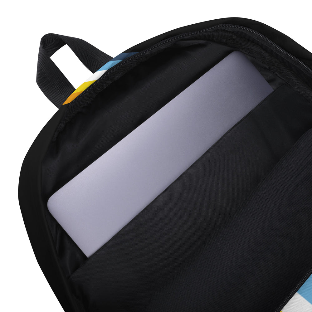AroAce Pride Stripe Backpack Bags The Rainbow Stores