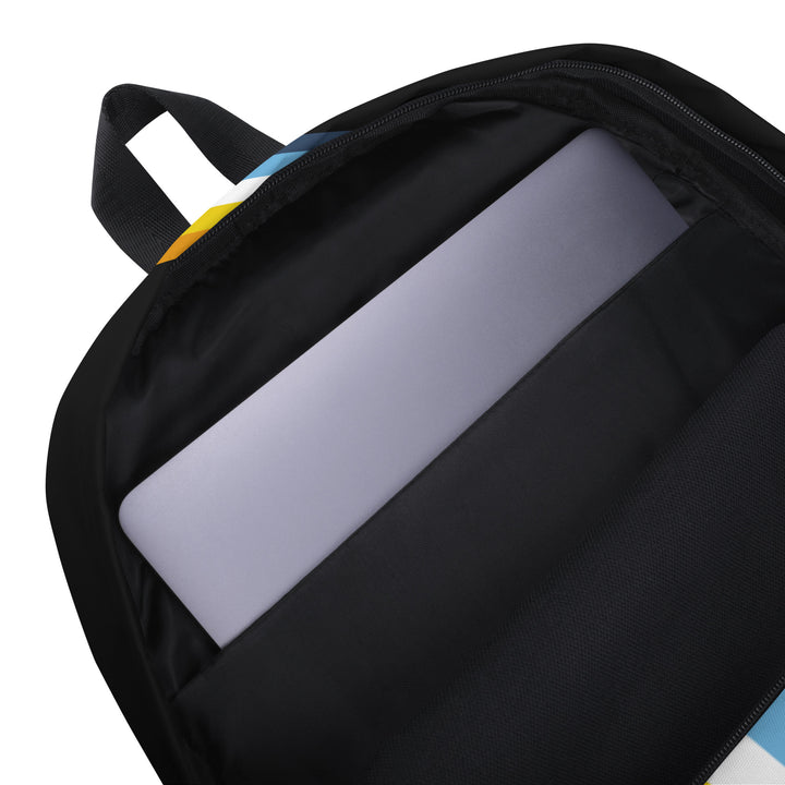 AroAce Pride Stripe Backpack Bags The Rainbow Stores