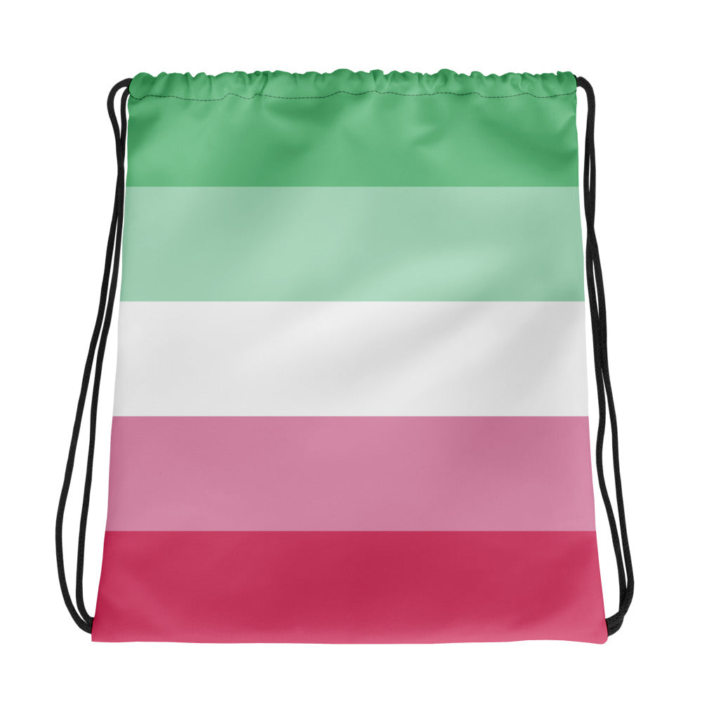 Abrosexual Pride Flag Drawstring Bag The Rainbow Stores