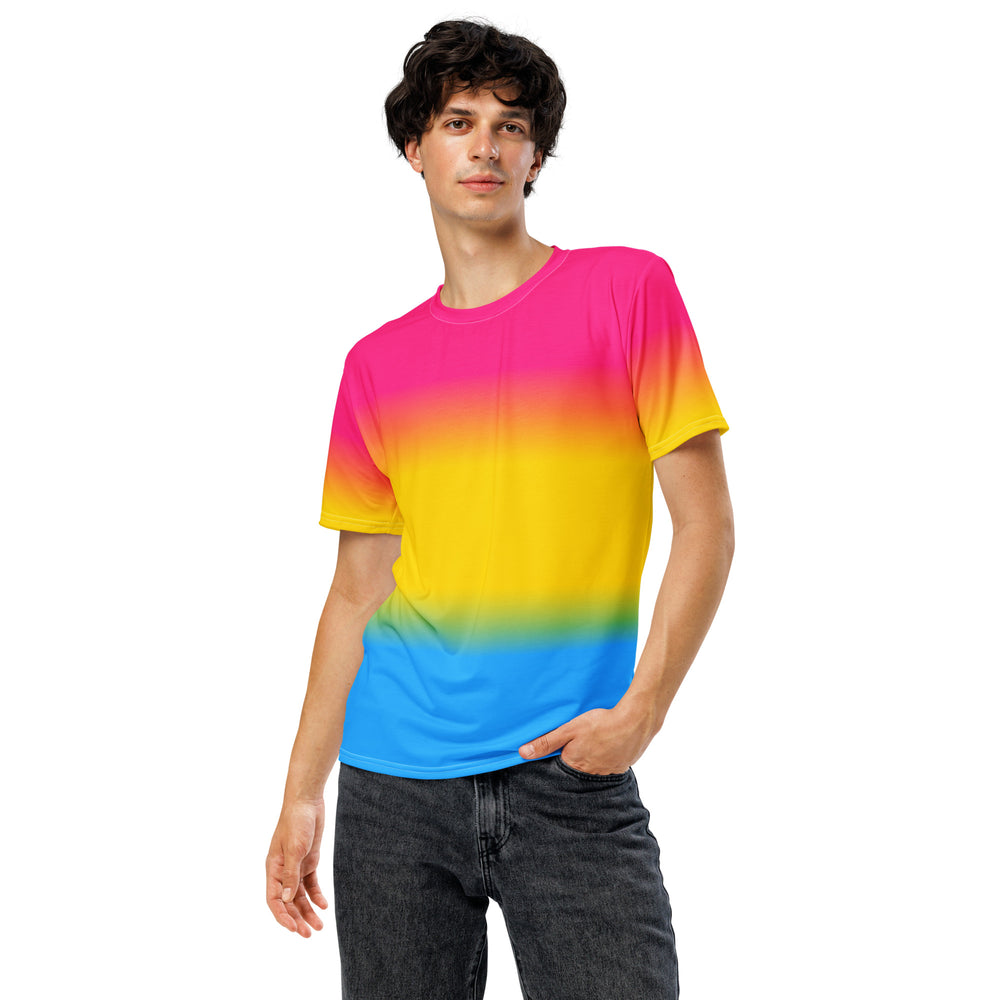 Pansexual Ombre Pride Flag T-shirt AOP T-shirts The Rainbow Stores