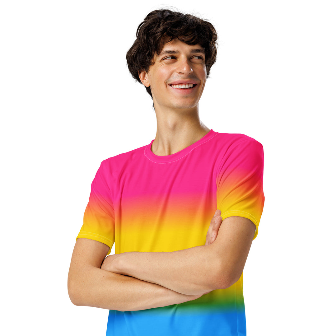 Pansexual Ombre Pride Flag T-shirt AOP T-shirts The Rainbow Stores