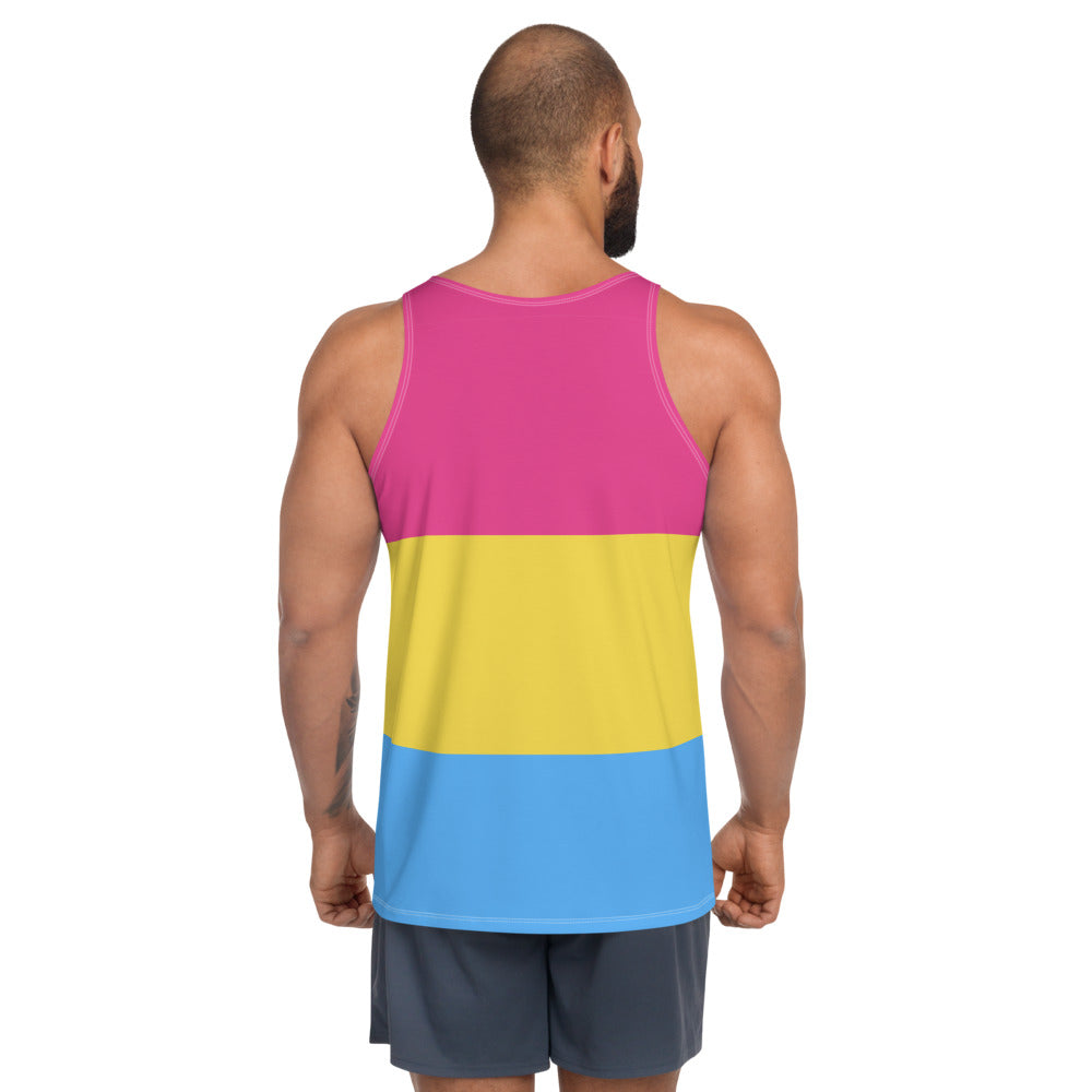 Pansexual Pride Flag Vest Vests and Tank Tops The Rainbow Stores