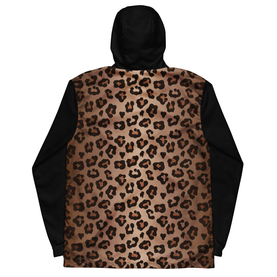 Leopard Print Windbreaker With Rainbow Pride Inside Windbreaker The Rainbow Stores