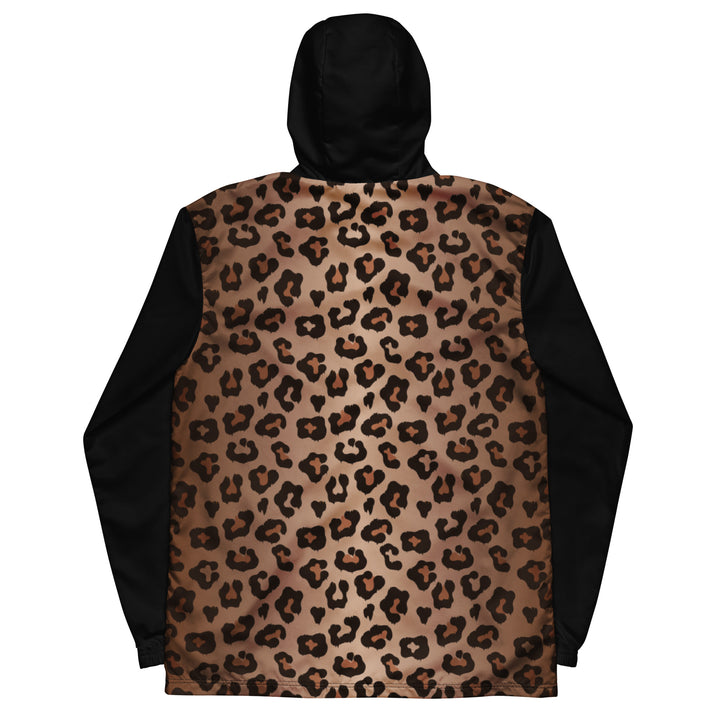 Leopard Print Windbreaker With Rainbow Pride Inside Windbreaker The Rainbow Stores