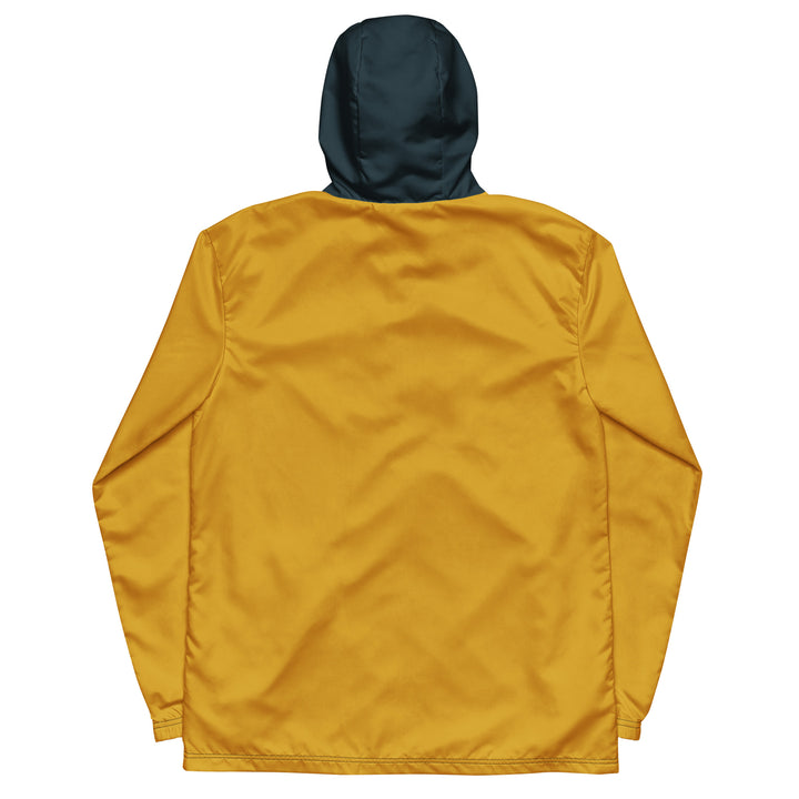 Yellow With Midnight Blue Hood Windbreaker Windbreaker The Rainbow Stores