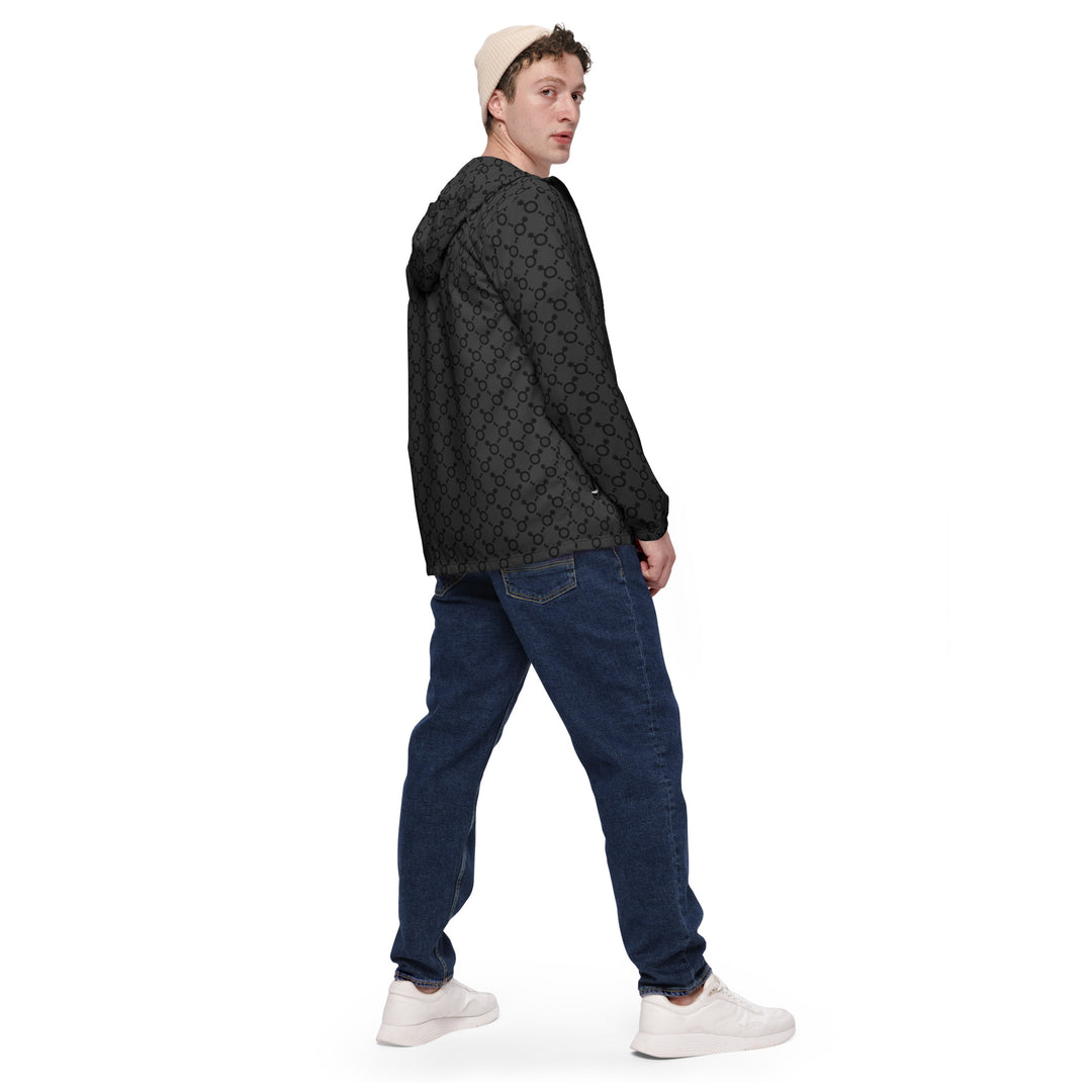 Non-Binary Symbol Pattern Windbreaker  The Rainbow Stores