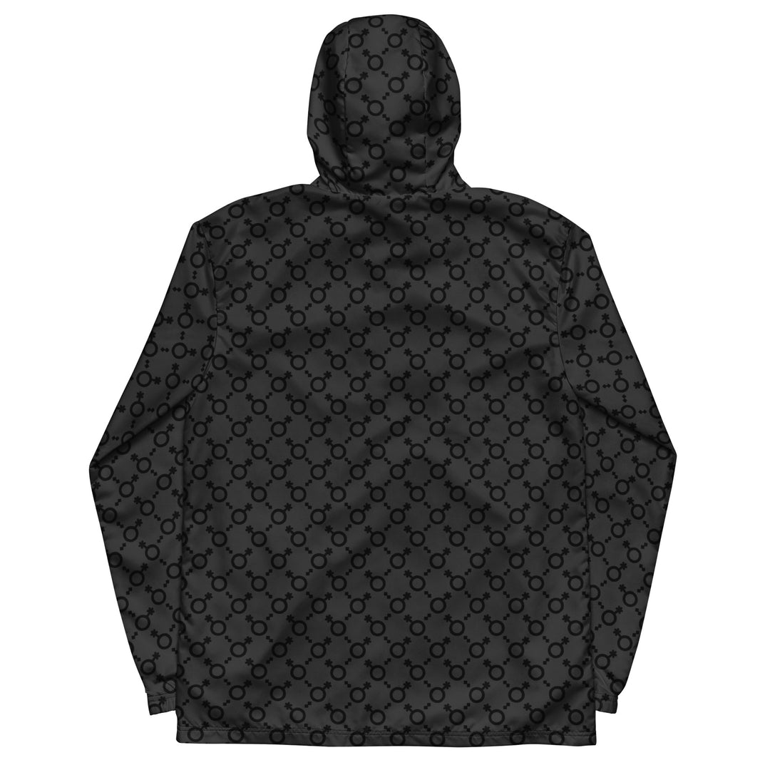 Non-Binary Symbol Pattern Windbreaker  The Rainbow Stores