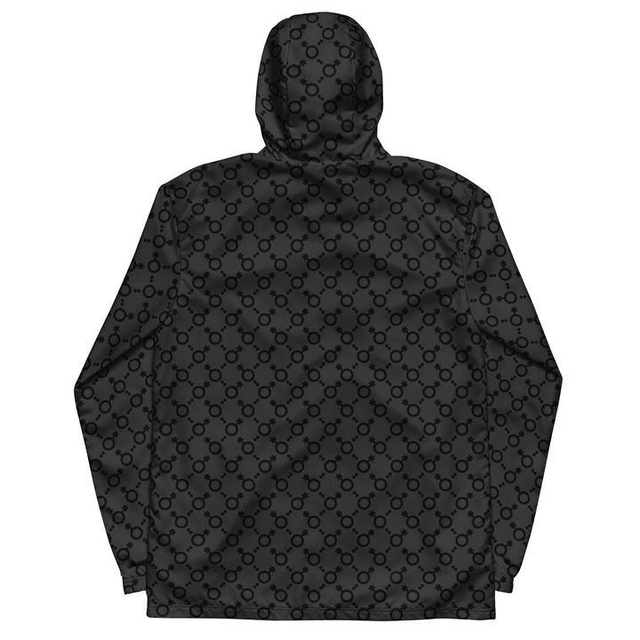 Non-Binary Symbol Pattern Windbreaker  The Rainbow Stores