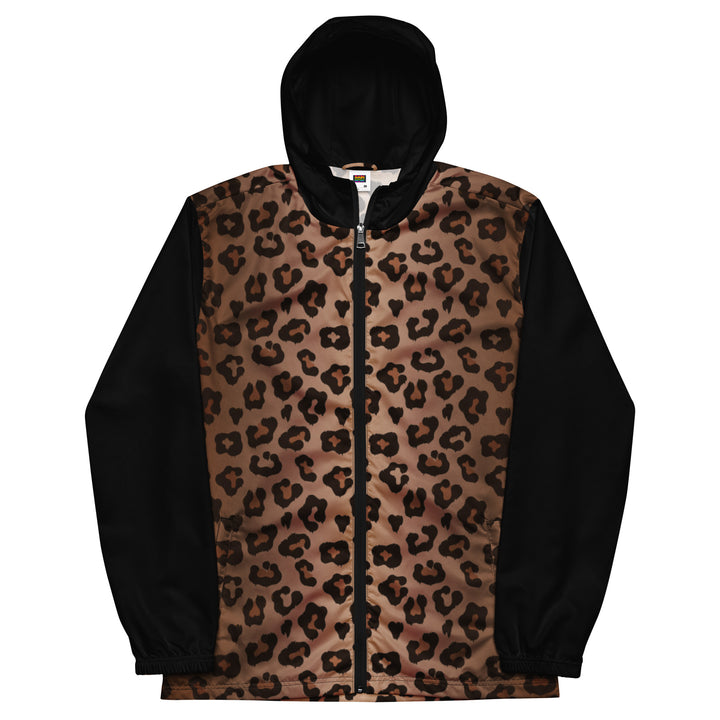 Leopard Print Windbreaker With Rainbow Pride Inside Windbreaker The Rainbow Stores