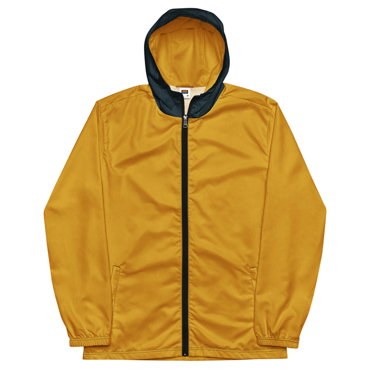 Yellow With Midnight Blue Hood Windbreaker Windbreaker The Rainbow Stores