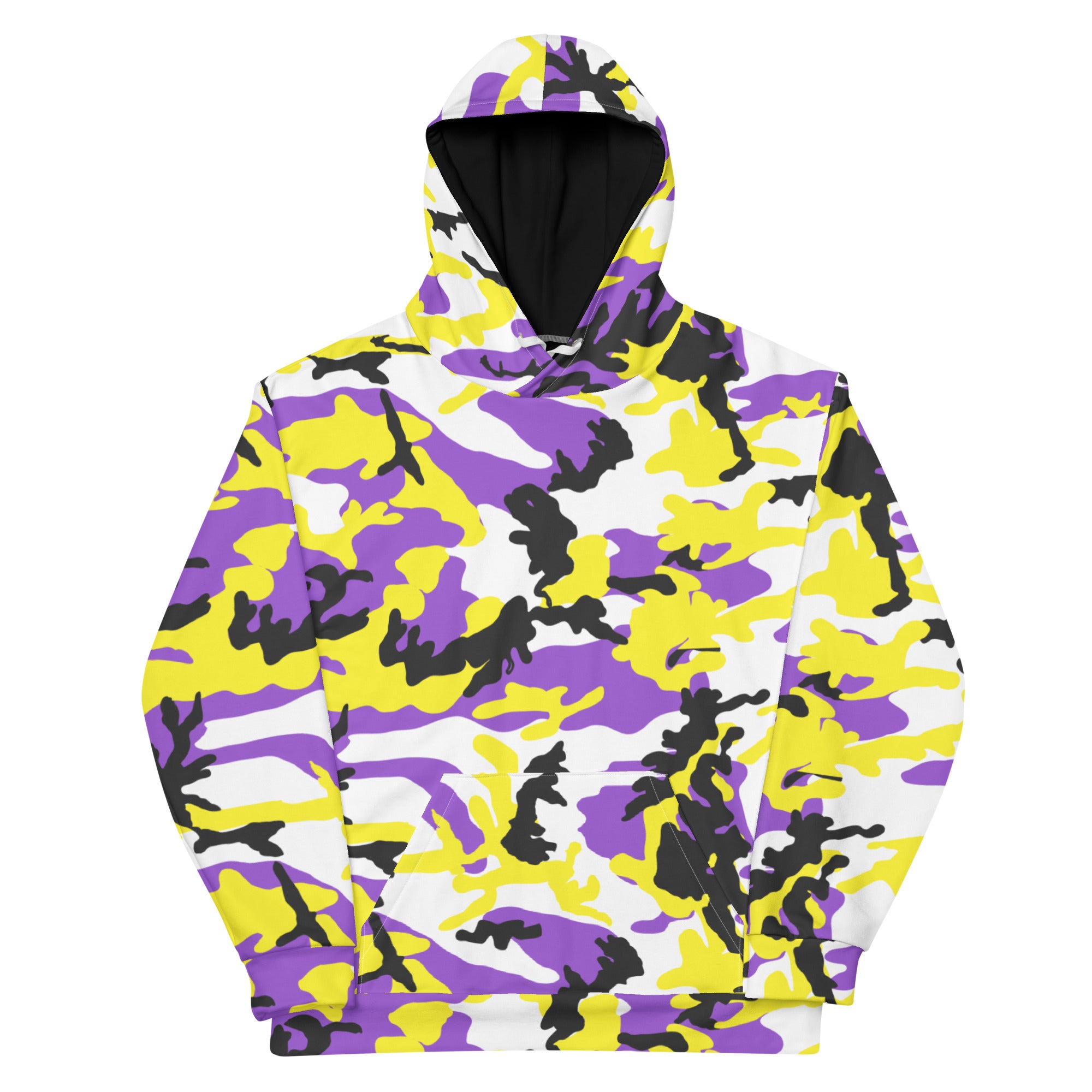 パーカー・フーディ IONSEOUL Nean Camo Lettering Hood Non-Binary Camo Hoodie – The Rainbow Stores