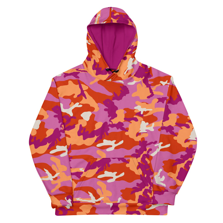 Lesbian Camo Hoodie Hoodies AOP The Rainbow Stores