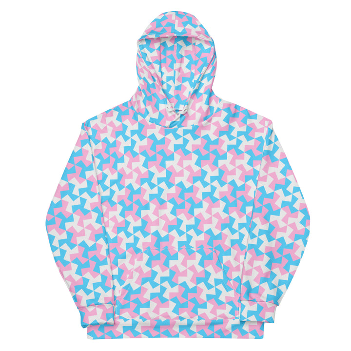 Trans Pride Pattern X Hoodie Hoodies AOP The Rainbow Stores