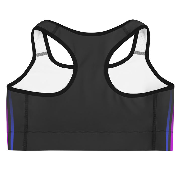 Gender Fluid Pride Flag Side Fade Sports Bra Sports Bras The Rainbow Stores