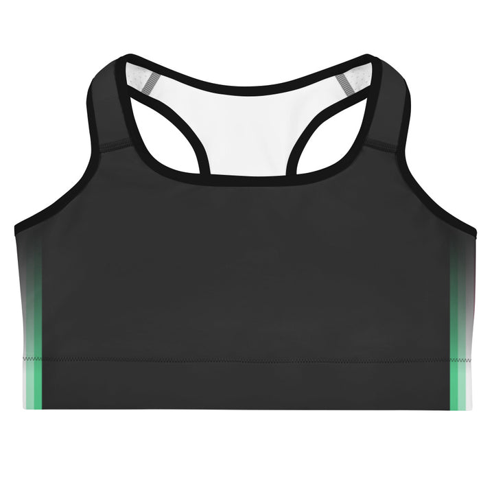 Abrosexual Pride Flag Side Fade Sports Bra Sports Bras The Rainbow Stores