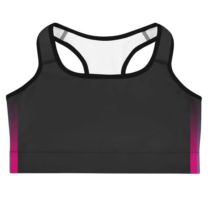Bisexual Pride Flag Side Fade Sports Bra Sports Bras The Rainbow Stores