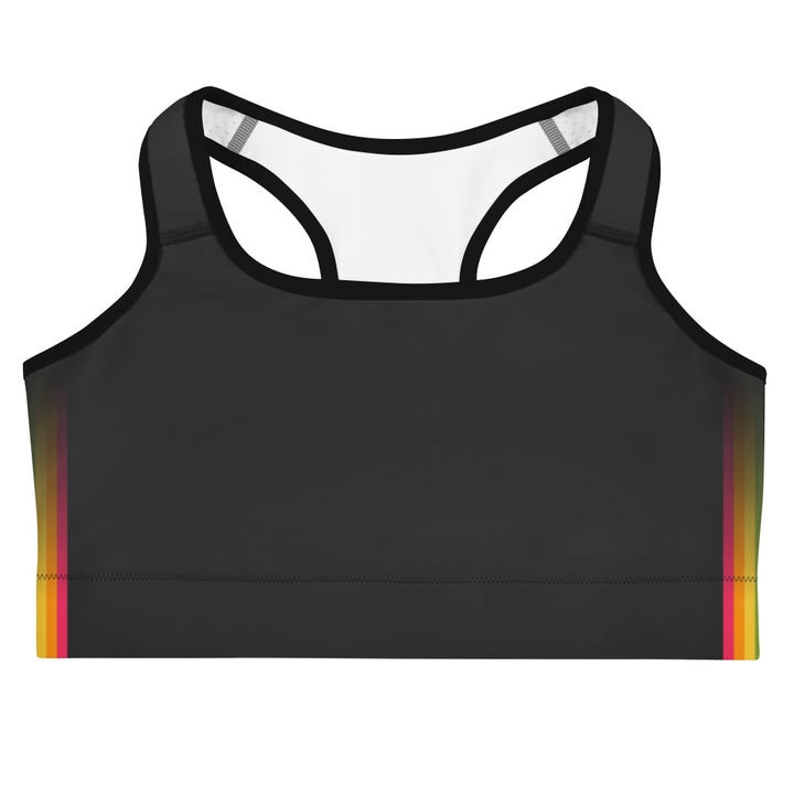 Rainbow Pride Flag Side Fade Sports Bra Sports Bras The Rainbow Stores