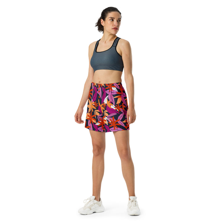 Floral Pattern Long Shorts In Lesbian Colours Shorts Long The Rainbow Stores