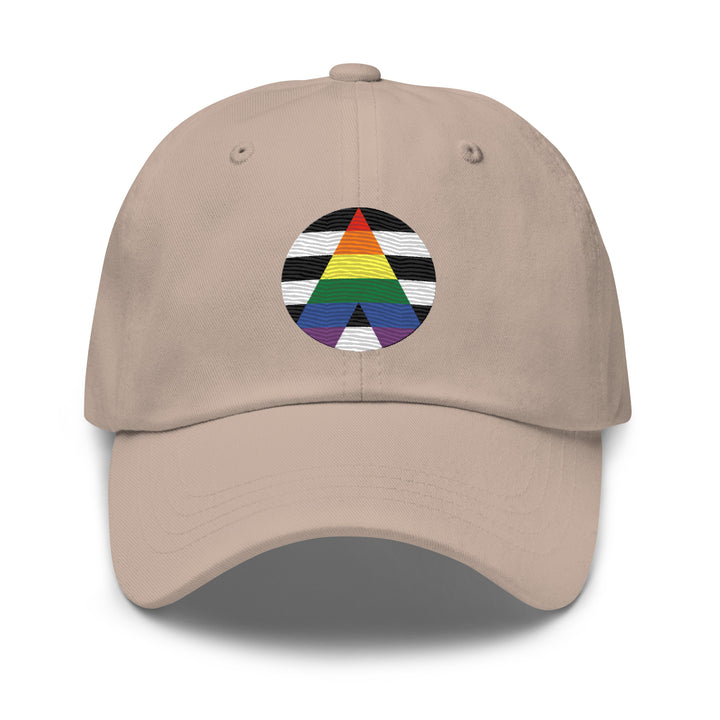 Straight Ally Baseball Cap Hats The Rainbow Stores
