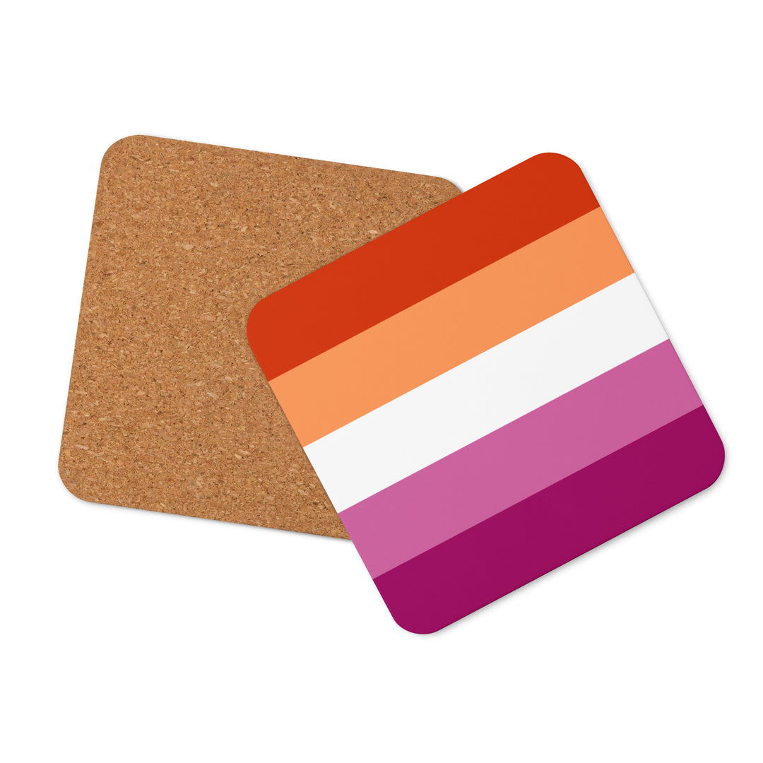 Lesbian Pride Flag Coaster Coaster The Rainbow Stores
