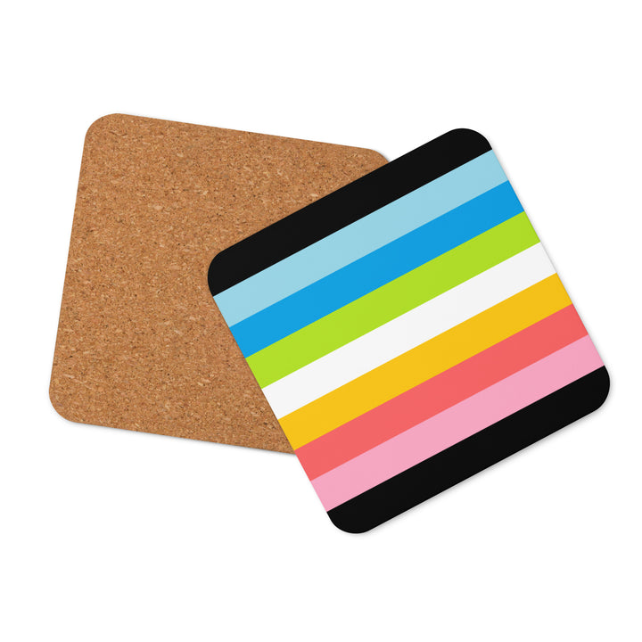 Queer Pride Flag Coaster Coaster The Rainbow Stores