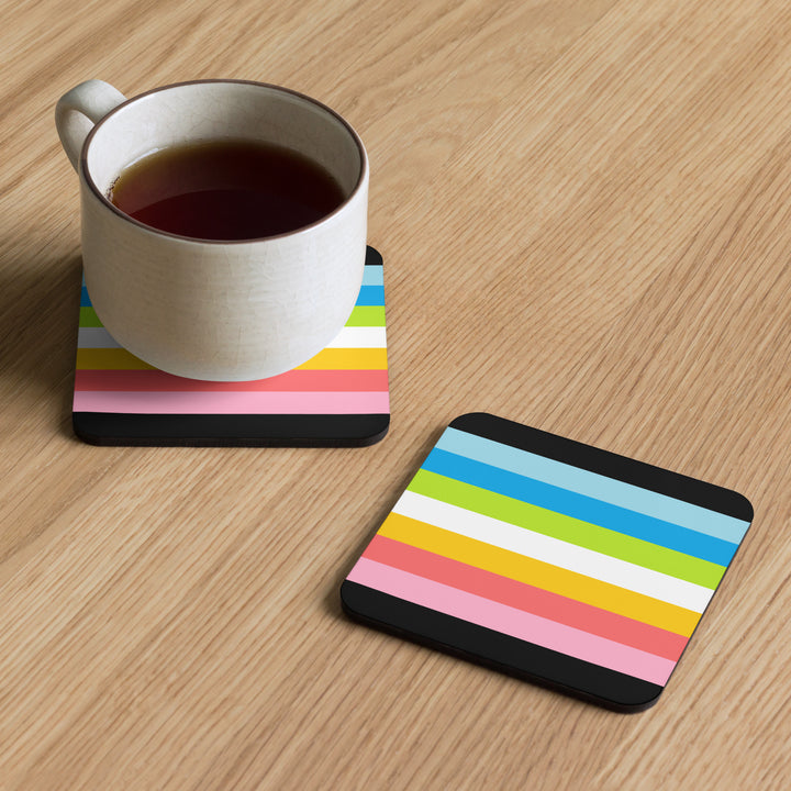 Queer Pride Flag Coaster Coaster The Rainbow Stores