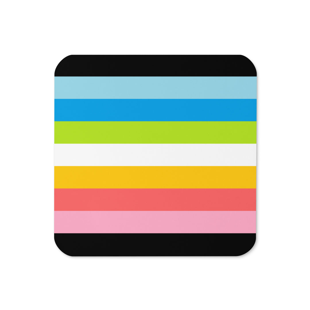 Queer Pride Flag Coaster Coaster The Rainbow Stores