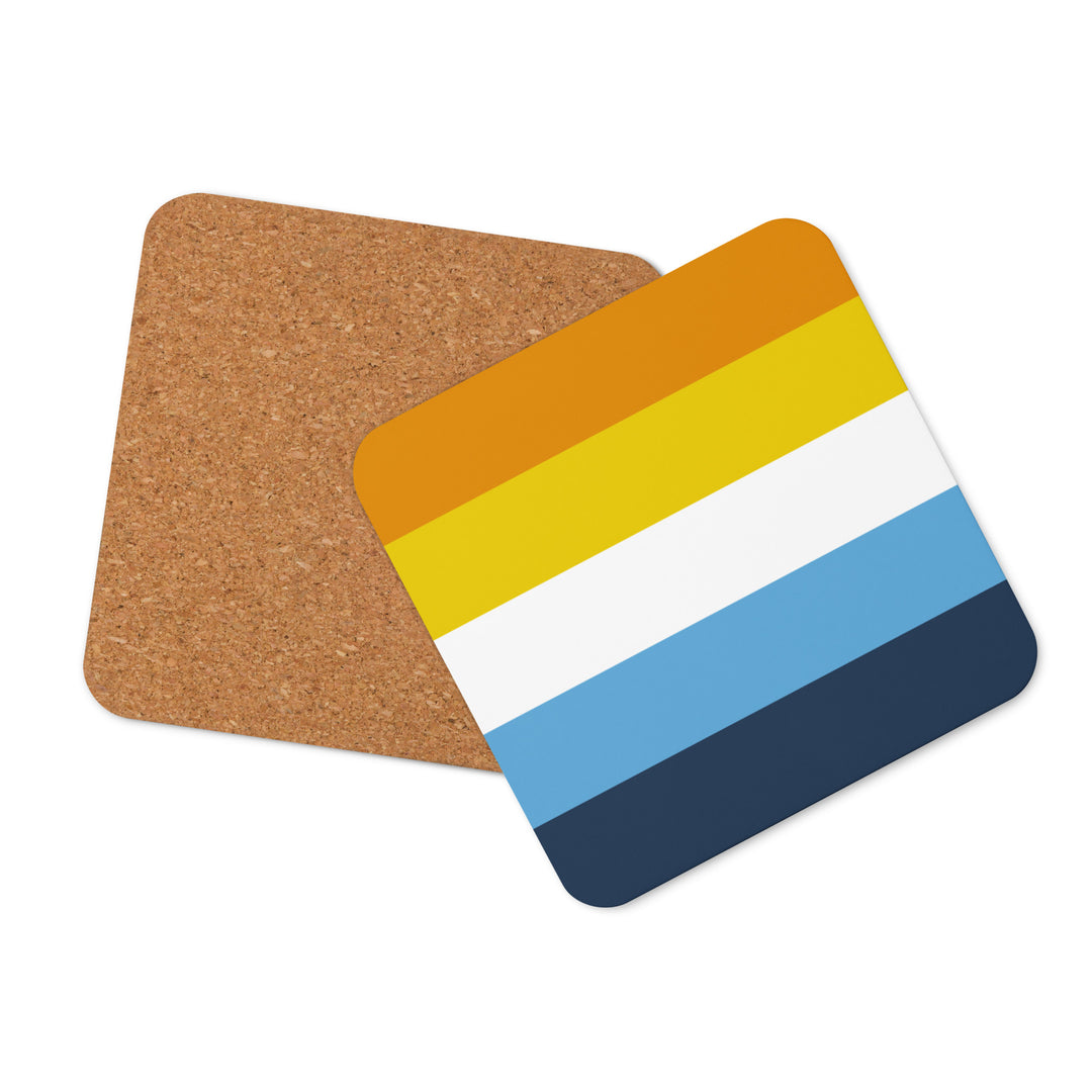 AroAce Pride Flag Coaster Coaster The Rainbow Stores