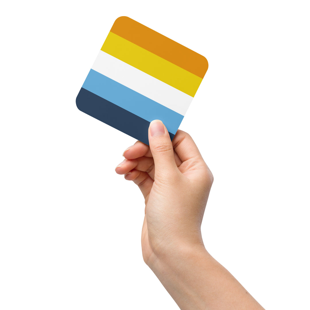 AroAce Pride Flag Coaster Coaster The Rainbow Stores