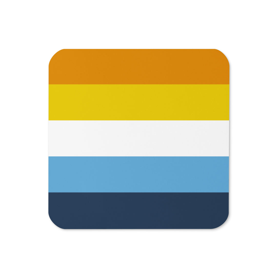 AroAce Pride Flag Coaster Coaster The Rainbow Stores