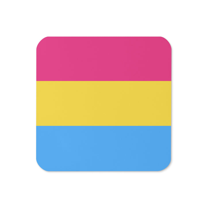 Pansexual Pride Flag Coaster Coaster The Rainbow Stores
