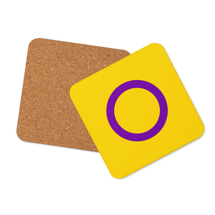 Intersex Pride Flag Coaster Coaster The Rainbow Stores