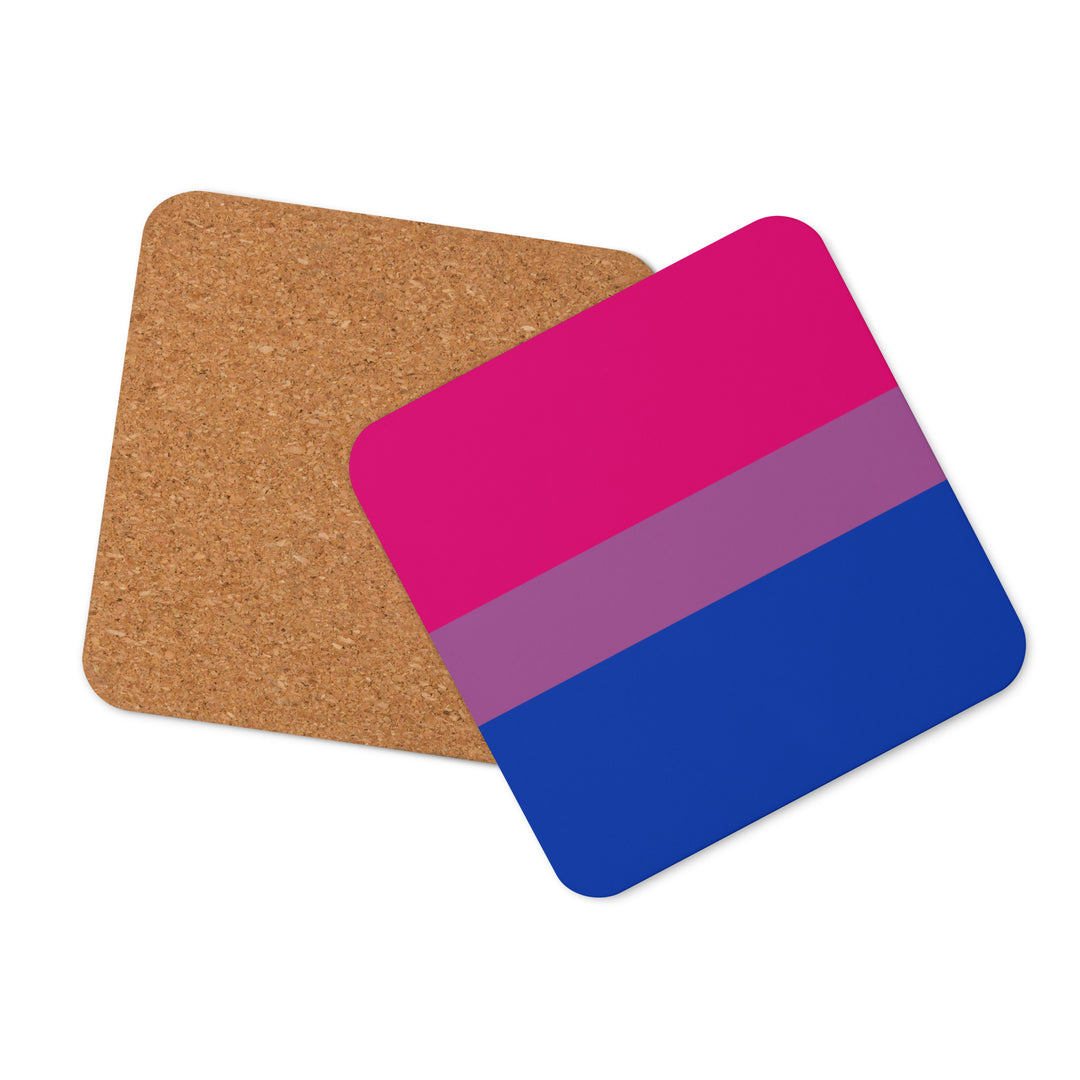 Bisexual Pride Flag Coaster Coaster The Rainbow Stores