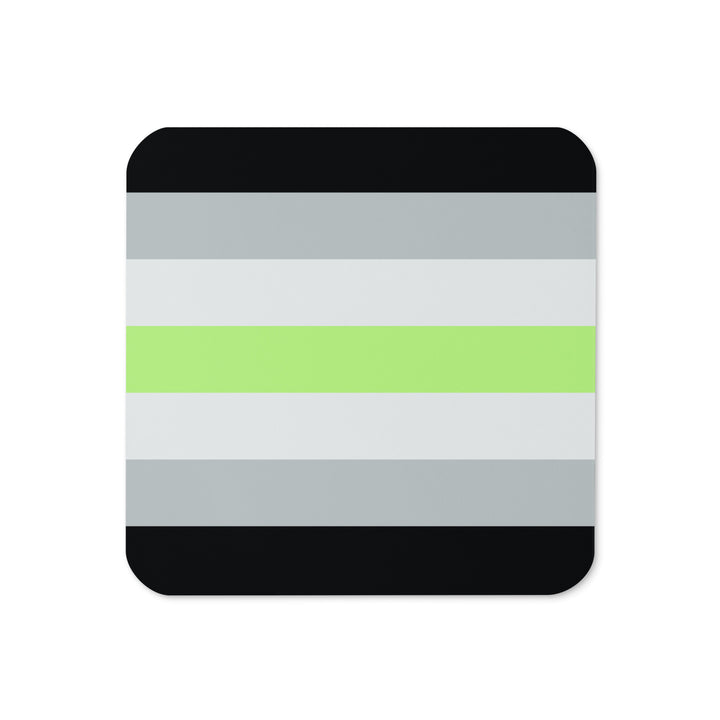 Agender Pride Flag Coaster Coaster The Rainbow Stores