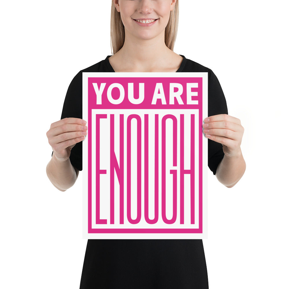 You Are Enough Art Print Art prints The Rainbow Stores