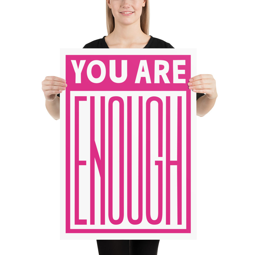 You Are Enough Art Print Art prints The Rainbow Stores