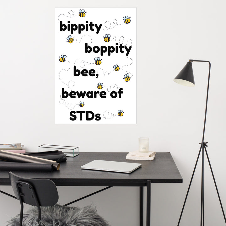 Bippity Boppity Bee Art Print Art prints The Rainbow Stores
