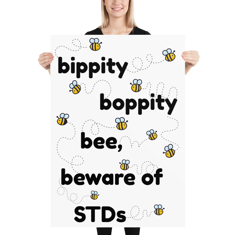 Bippity Boppity Bee Art Print Art prints The Rainbow Stores