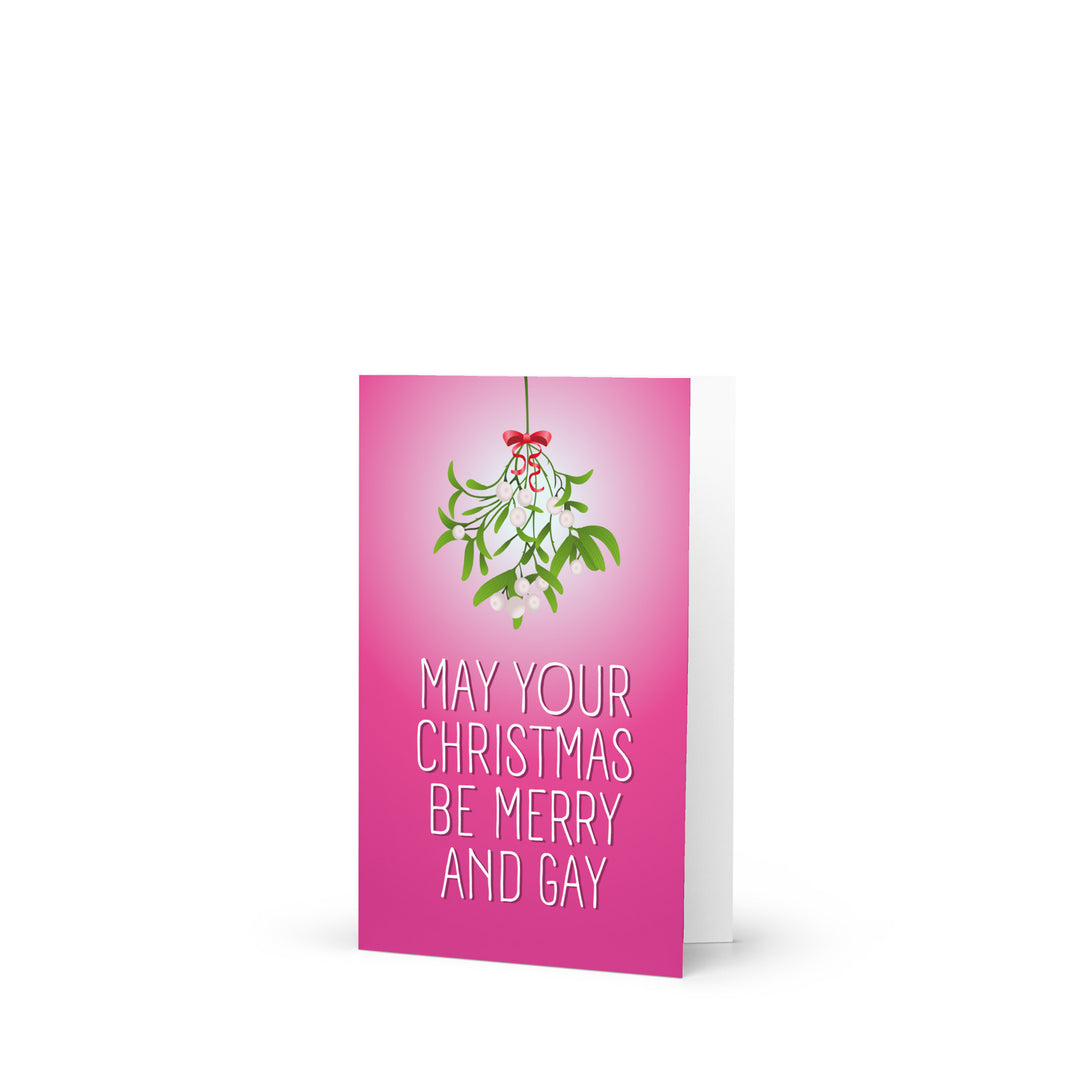 May Your Christmas Be Merry and Gay Card Greeting Cards The Rainbow Stores