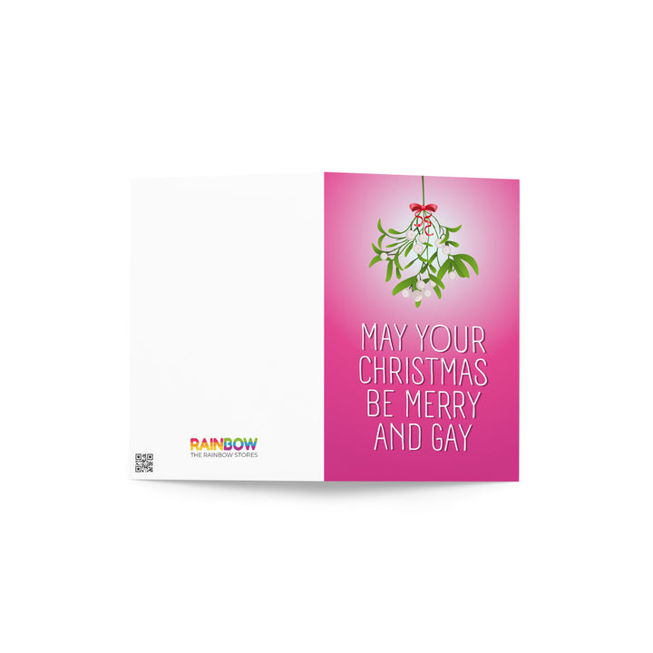 May Your Christmas Be Merry and Gay Card Greeting Cards The Rainbow Stores