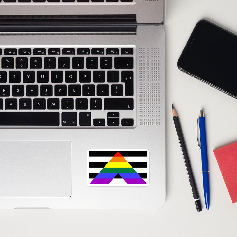 LGBTQ+ Ally Flag Sticker Stickers The Rainbow Stores