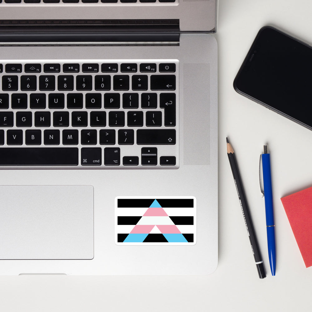 Trans Ally Flag Sticker Stickers The Rainbow Stores