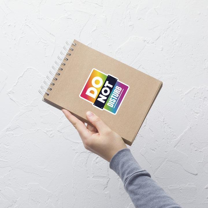 Rainbow Do Not Disturb Sticker Stickers The Rainbow Stores