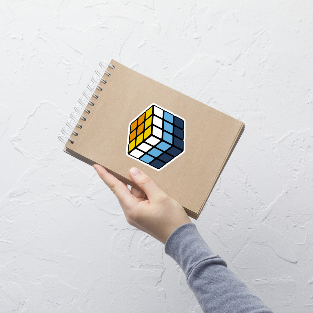 Aroace Pride Flag Rubiks Cube Sticker Stickers The Rainbow Stores